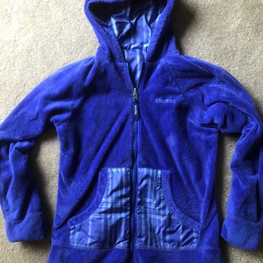 Girls Marmot MD (8 years old) fleece jacket